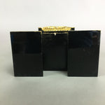 Japanese Buddhism Spiritual Tablet Buddhist Altar Vtg Wood Lacquer Ihai BU393