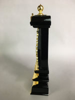 Japanese Buddhism Spiritual Tablet Buddhist Altar Vtg Wood Lacquer Ihai BU393