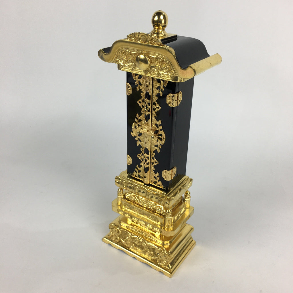 Japanese Buddhism Spiritual Tablet Buddhist Altar Vtg Wood Lacquer Ihai BU529