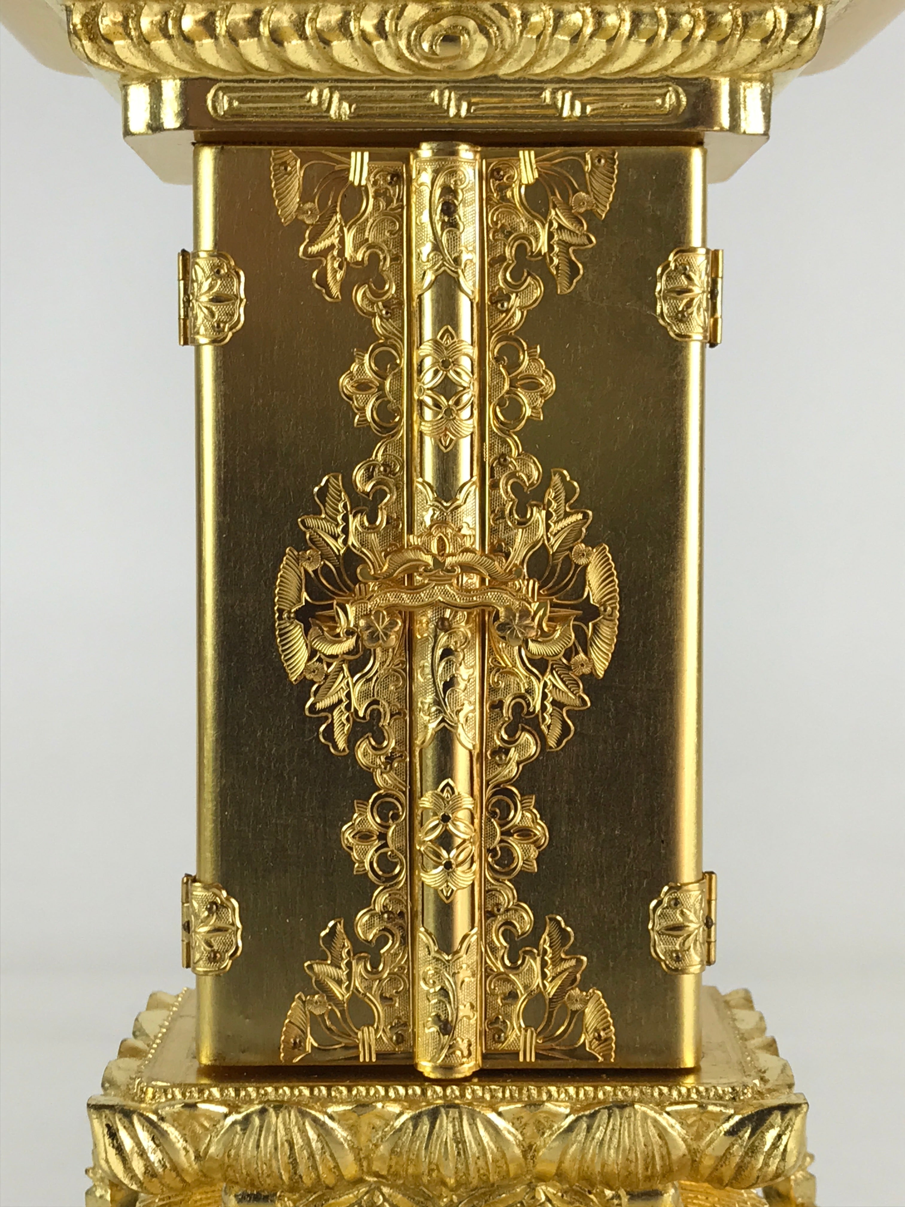 Japanese Buddhism Spiritual Tablet Buddhist Altar Vtg Wood Lacquer Ihai BU816