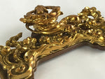 Japanese Buddhist Altar Decorative Part Vtg Spare Parts Golden Celestial Maiden