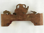 Japanese Buddhist Altar Decorative Part Vtg Spare Parts Golden Celestial Maiden