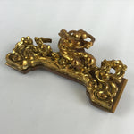 Japanese Buddhist Altar Decorative Part Vtg Spare Parts Golden Celestial Maiden