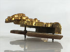 Japanese Buddhist Altar Decorative Part Vtg Spare Parts Golden Celestial Maiden