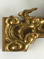 Japanese Buddhist Altar Decorative Part Vtg Spare Parts Golden Celestial Maiden