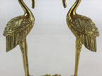 Japanese Buddhist Altar Fitting 2pc Candle Stands Brass Shokudai Butsudan BU826