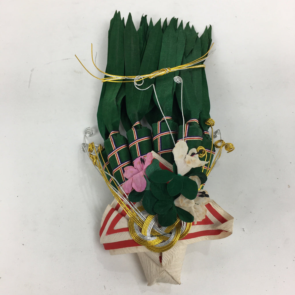 Japanese Buddhist Altar Fitting Artificial Flower Bouquet Vtg Hanataba BU590