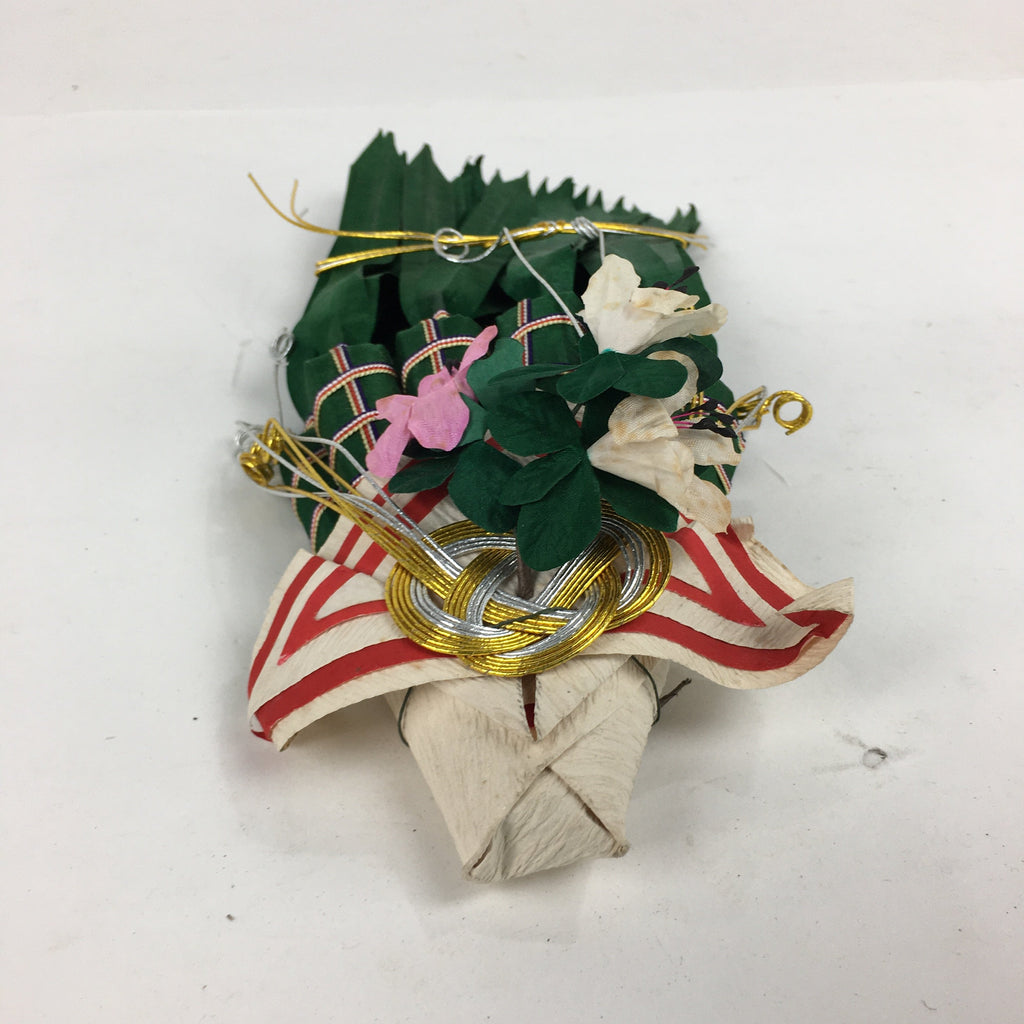 Japanese Buddhist Altar Fitting Artificial Flower Bouquet Vtg Hanataba BU590