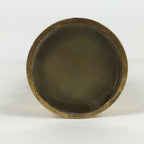 Japanese Buddhist Altar Fitting Brass Candle Stand Vtg Shokudai BU704