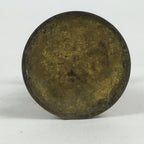 Japanese Buddhist Altar Fitting Brass Candle Stand Vtg Shokudai BU705