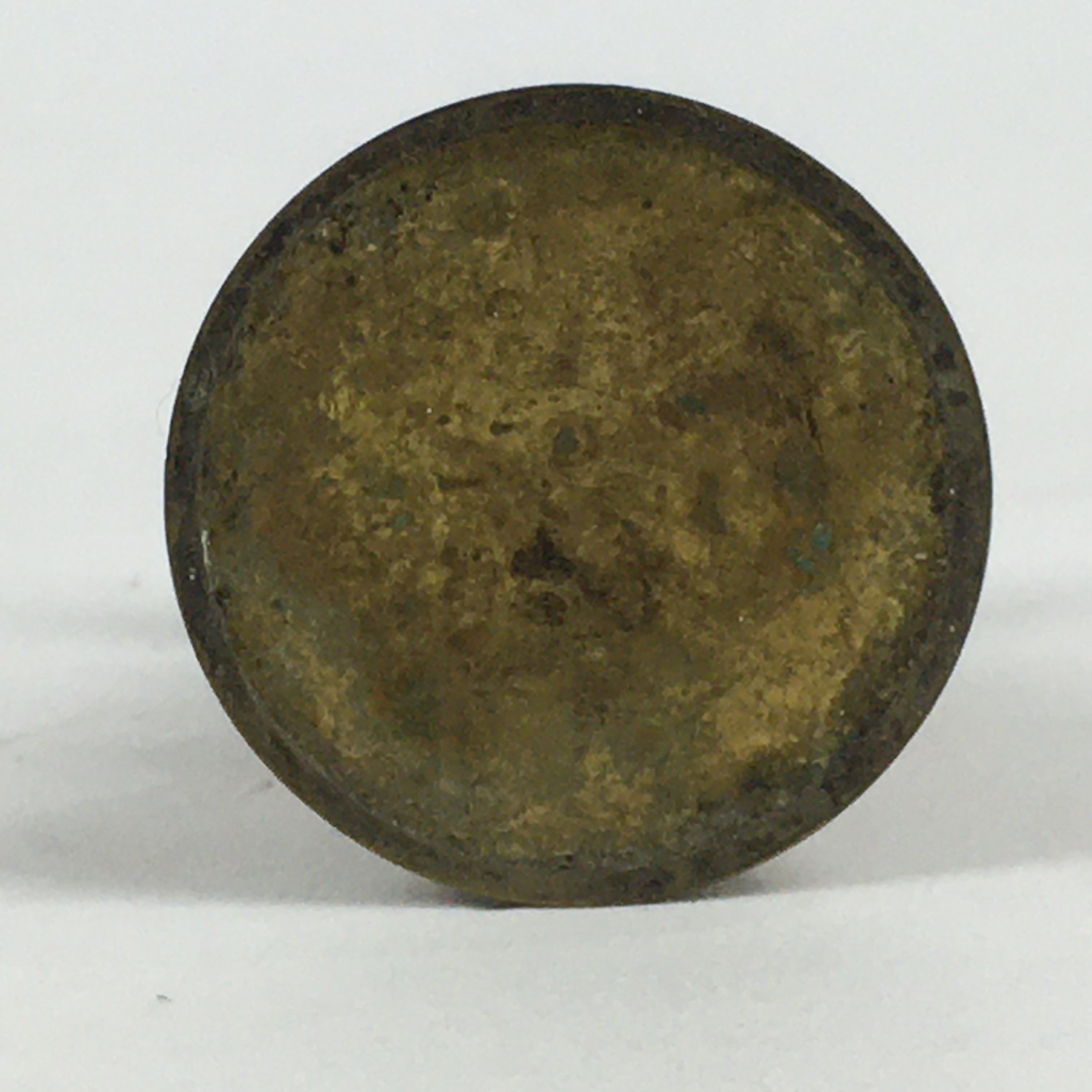 Japanese Buddhist Altar Fitting Brass Candle Stand Vtg Shokudai BU705