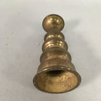 Japanese Buddhist Altar Fitting Brass Candle Stand Vtg Shokudai Butsudan BU375
