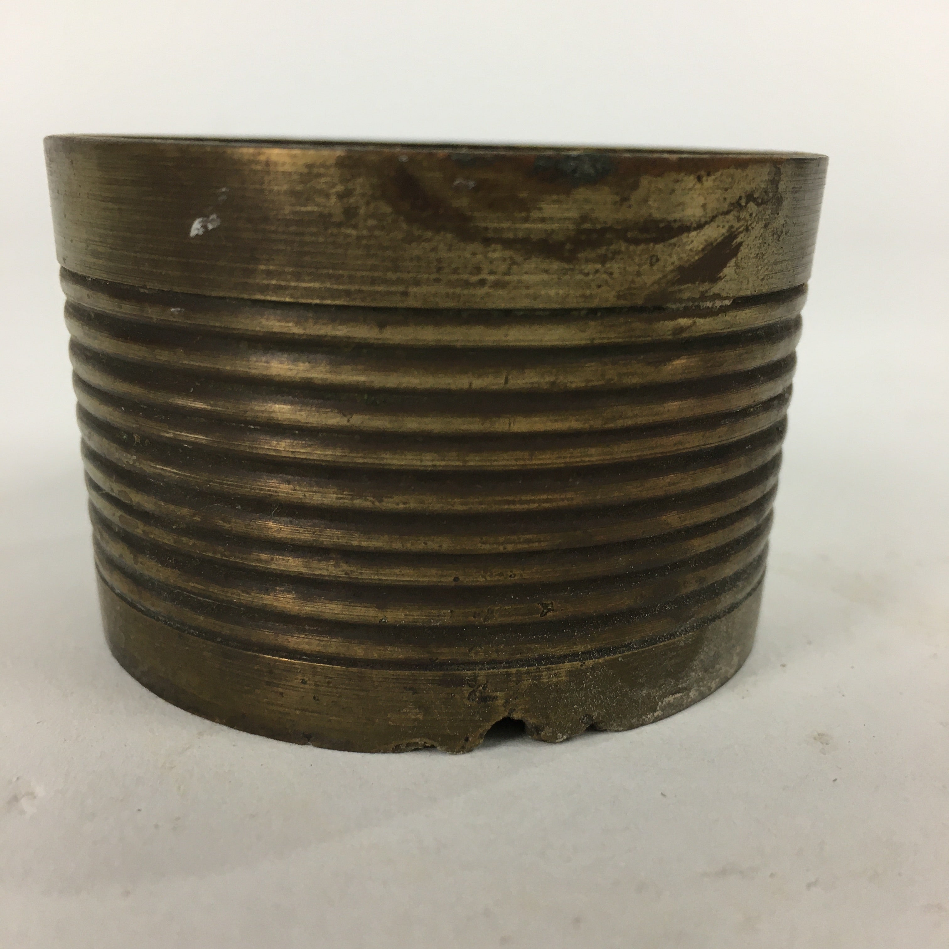 Japanese Buddhist Altar Fitting Brass Incense Burner Vtg Koro Butsudan BU608