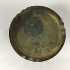 Japanese Buddhist Altar Fitting Brass Incense Burner Vtg Koro Butsudan BU608