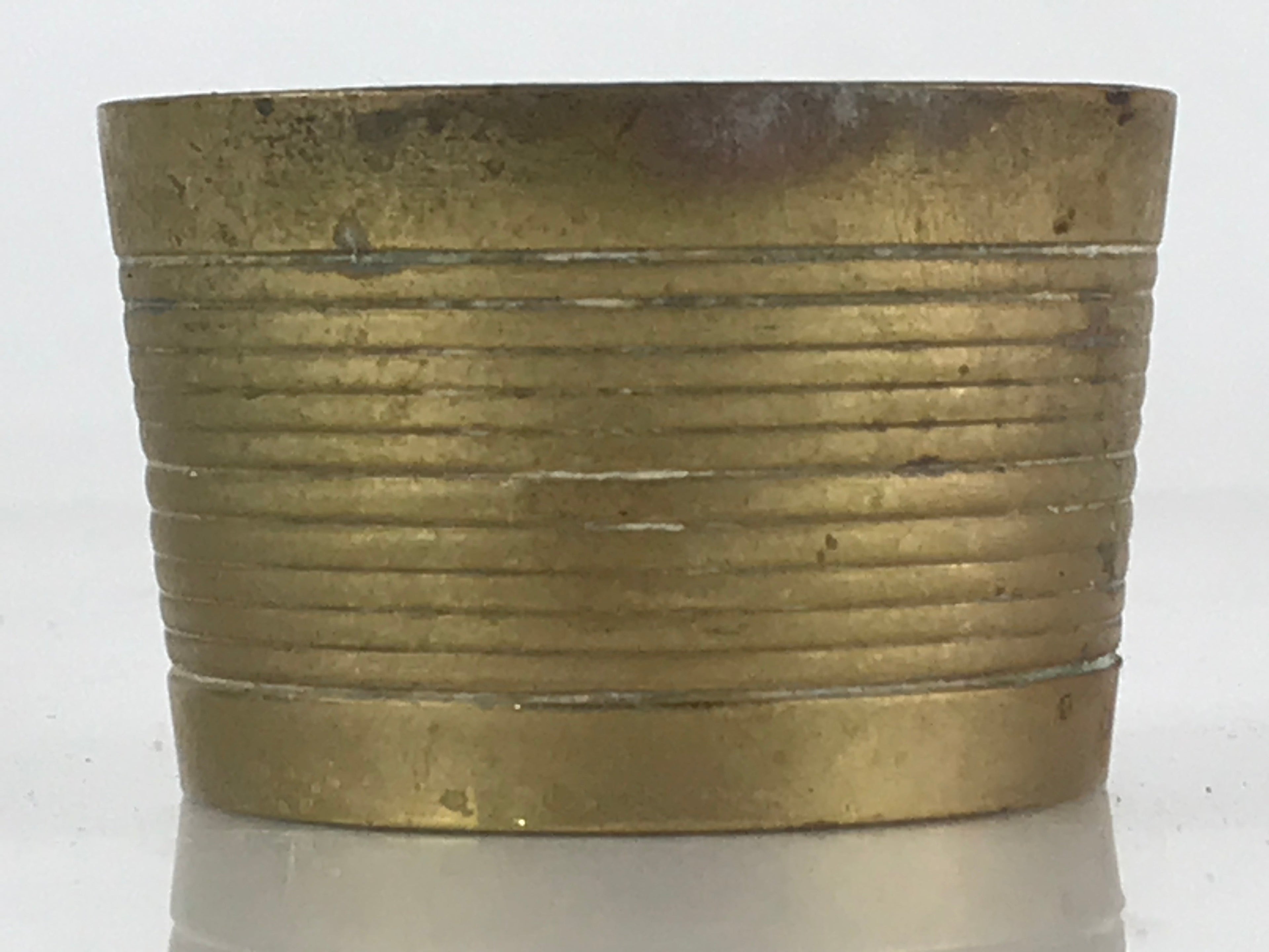 Japanese Buddhist Altar Fitting Brass Incense Burner Vtg Koro Butsudan BU813
