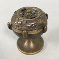 Japanese Buddhist Altar Fitting Brass Incense Burner Vtg Metal Koro BU289