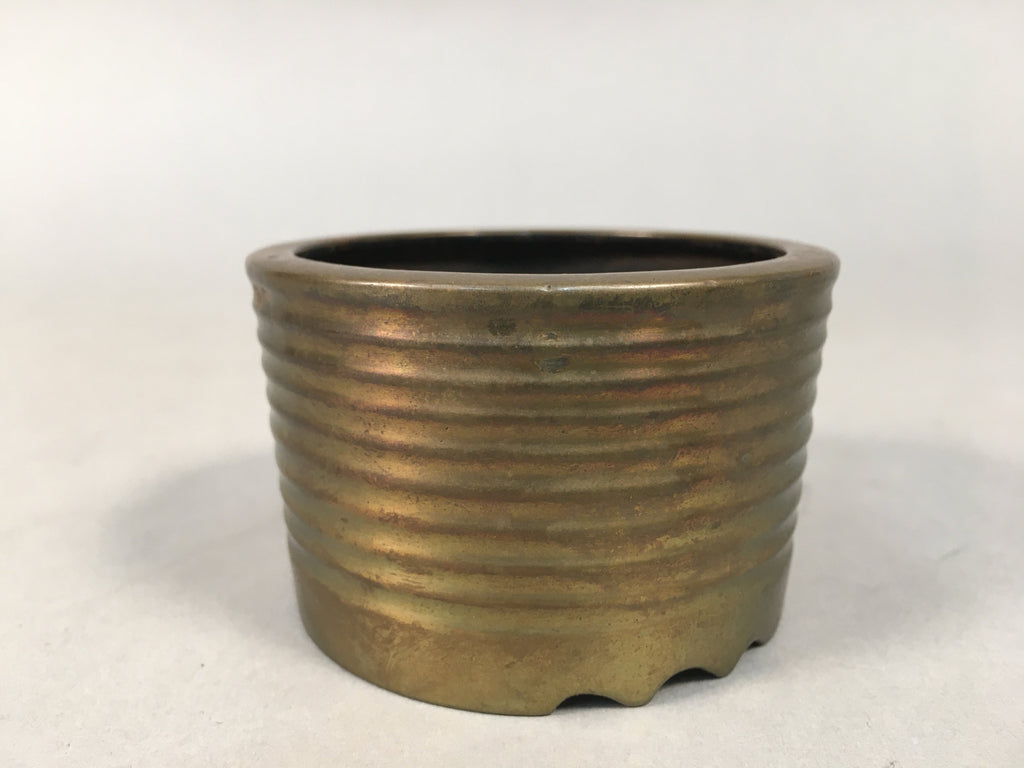 Japanese Buddhist Altar Fitting Brass Incense Burner Vtg Metal Koro BU322