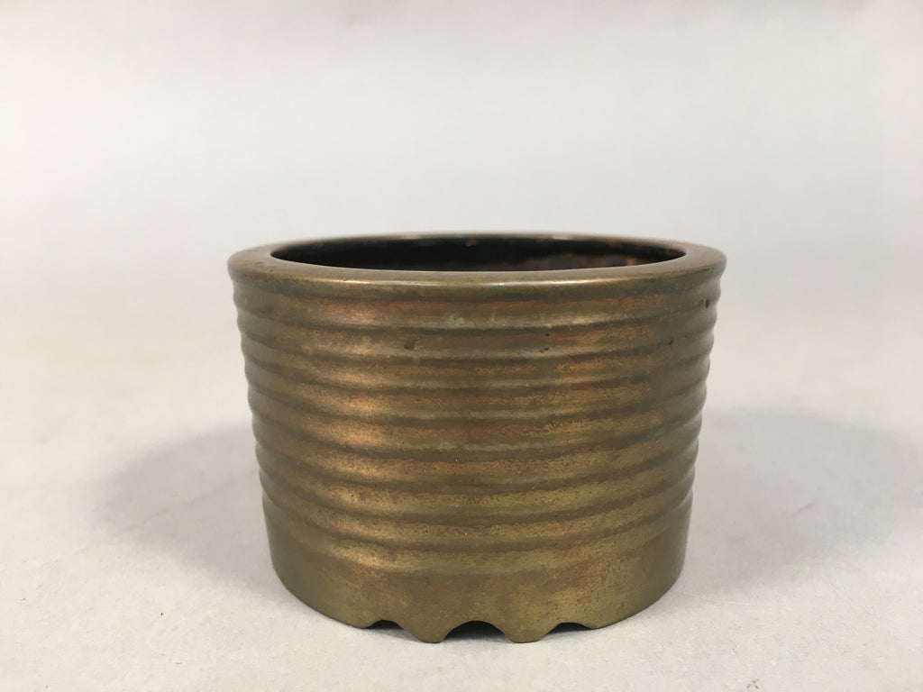 Japanese Buddhist Altar Fitting Brass Incense Burner Vtg Metal Koro BU322