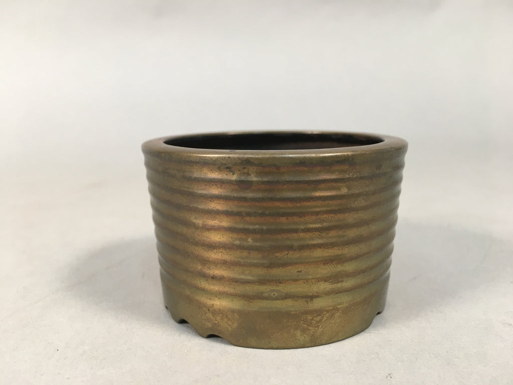 Japanese Buddhist Altar Fitting Brass Incense Burner Vtg Metal Koro BU322