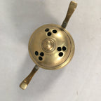 Japanese Buddhist Altar Fitting Brass Incense Burner Vtg Metal Koro BU359