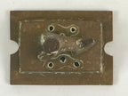 Japanese Buddhist Altar Fitting Brass Incense Burner Vtg Shishi Koro BU806