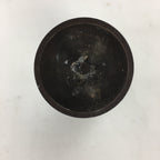 Japanese Buddhist Altar Fitting Bronze Candle Stand Vtg Shokudai Butsudan BU514