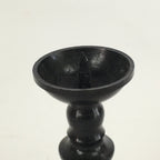 Japanese Buddhist Altar Fitting Bronze Candle Stand Vtg Shokudai Butsudan BU520