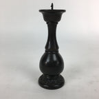 Japanese Buddhist Altar Fitting Bronze Candle Stand Vtg Shokudai Butsudan BU549