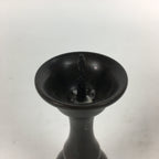 Japanese Buddhist Altar Fitting Bronze Candle Stand Vtg Shokudai Butsudan BU549