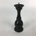 Japanese Buddhist Altar Fitting Bronze Candle Stand Vtg Shokudai Butsudan BU549