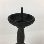 Japanese Buddhist Altar Fitting Bronze Candle Stand Vtg Shokudai Butsudan BU580