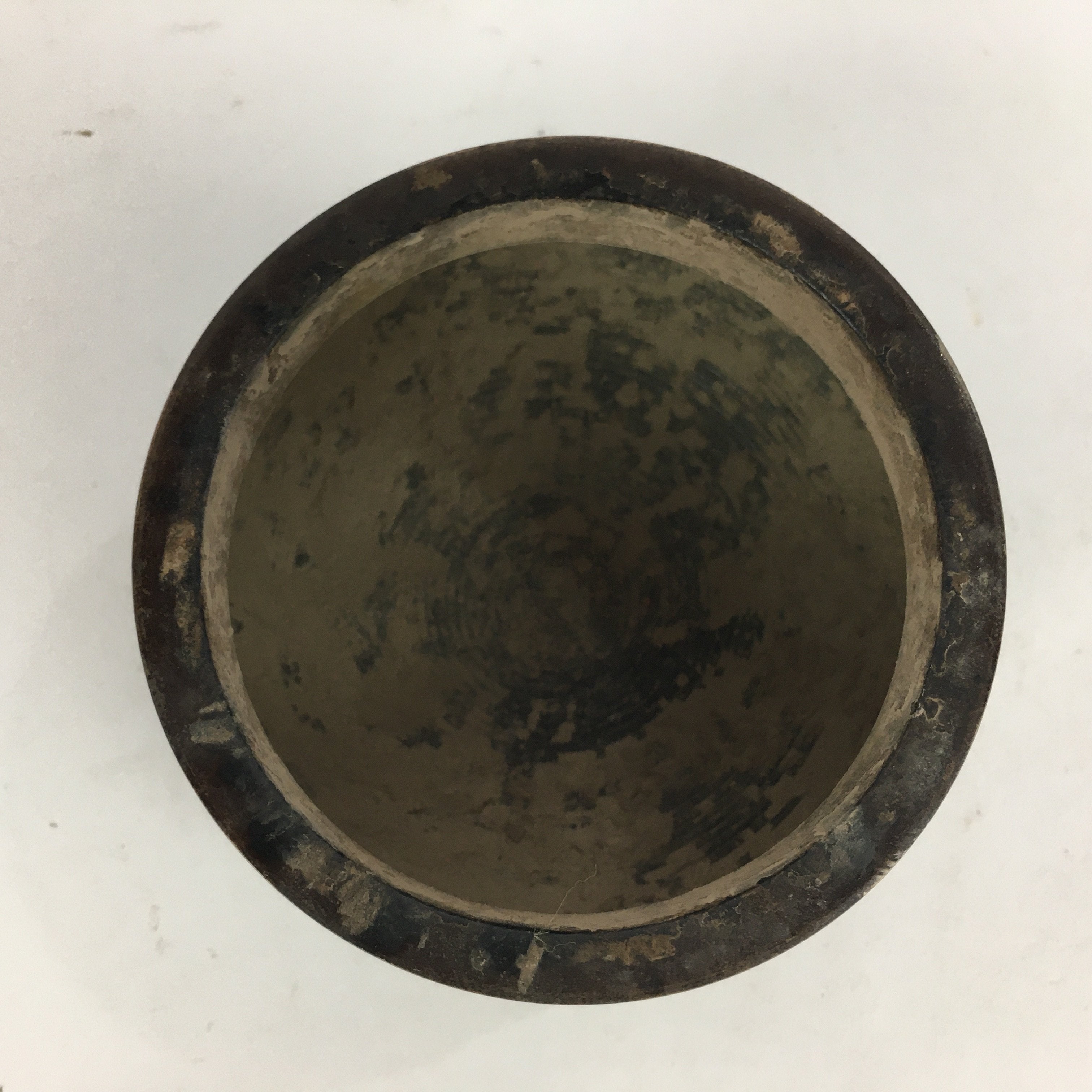Japanese Buddhist Altar Fitting Bronze Incense Burner Vtg Koro Butsudan BU516