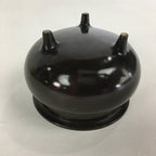 Japanese Buddhist Altar Fitting Bronze Incense Burner Vtg Koro Butsudan BU516