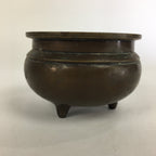 Japanese Buddhist Altar Fitting Bronze Incense Burner Vtg Koro Butsudan BU522