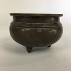 Japanese Buddhist Altar Fitting Bronze Incense Burner Vtg Koro Butsudan BU522