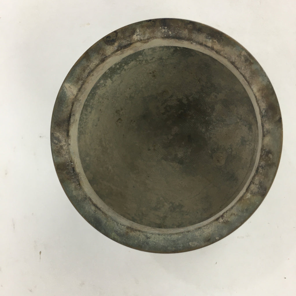 Japanese Buddhist Altar Fitting Bronze Incense Burner Vtg Koro Butsudan BU522