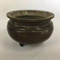 Japanese Buddhist Altar Fitting Bronze Incense Burner Vtg Koro Butsudan BU522
