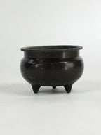 Japanese Buddhist Altar Fitting Bronze Incense Burner Vtg Koro Butsudan BU652