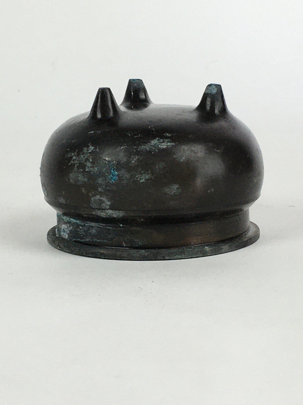 Japanese Buddhist Altar Fitting Bronze Incense Burner Vtg Koro Butsudan BU652