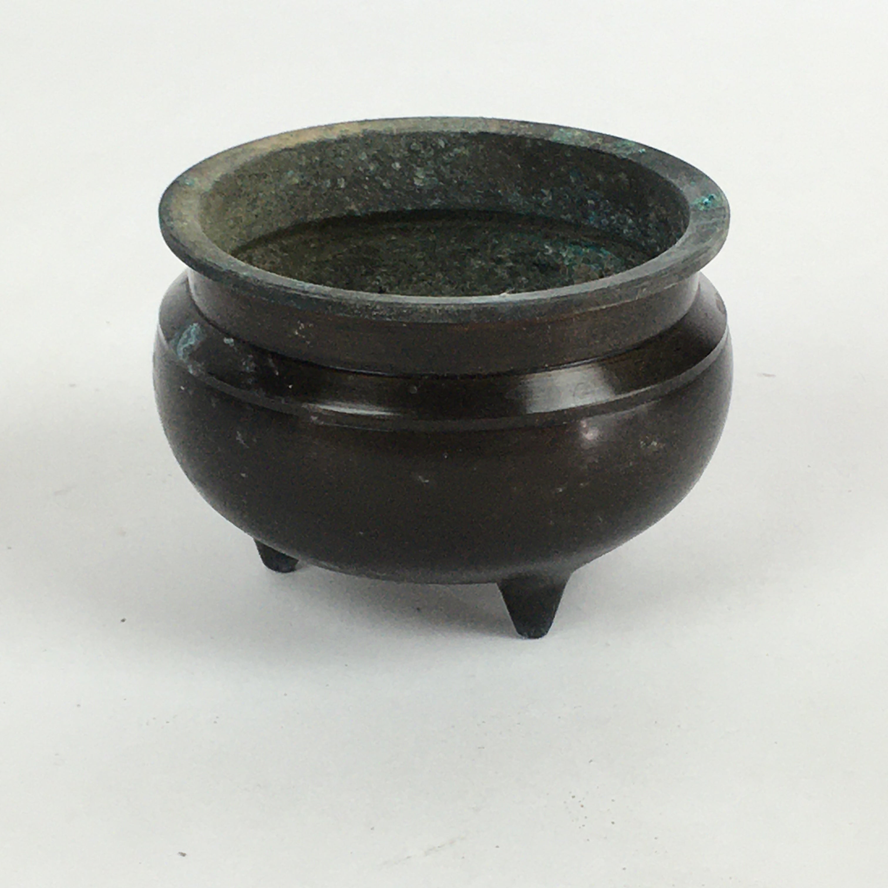 Japanese Buddhist Altar Fitting Bronze Incense Burner Vtg Koro Butsudan BU652