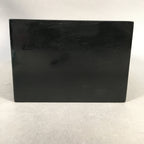 Japanese Buddhist Altar Fitting Buddha Statue Stand Vtg Table Black Square Box BU387