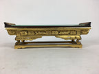 Japanese Buddhist Altar Fitting Butsugu Vtg Wood Lacquer Offering Table BU472