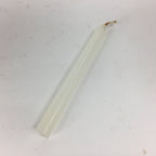 Japanese Buddhist Altar Fitting Candle Set Vtg White Kameyama Rosoku BU584