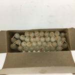 Japanese Buddhist Altar Fitting Candle Set Vtg White Kameyama Rosoku BU584