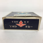 Japanese Buddhist Altar Fitting Candle Set Vtg White Kameyama Rosoku BU584