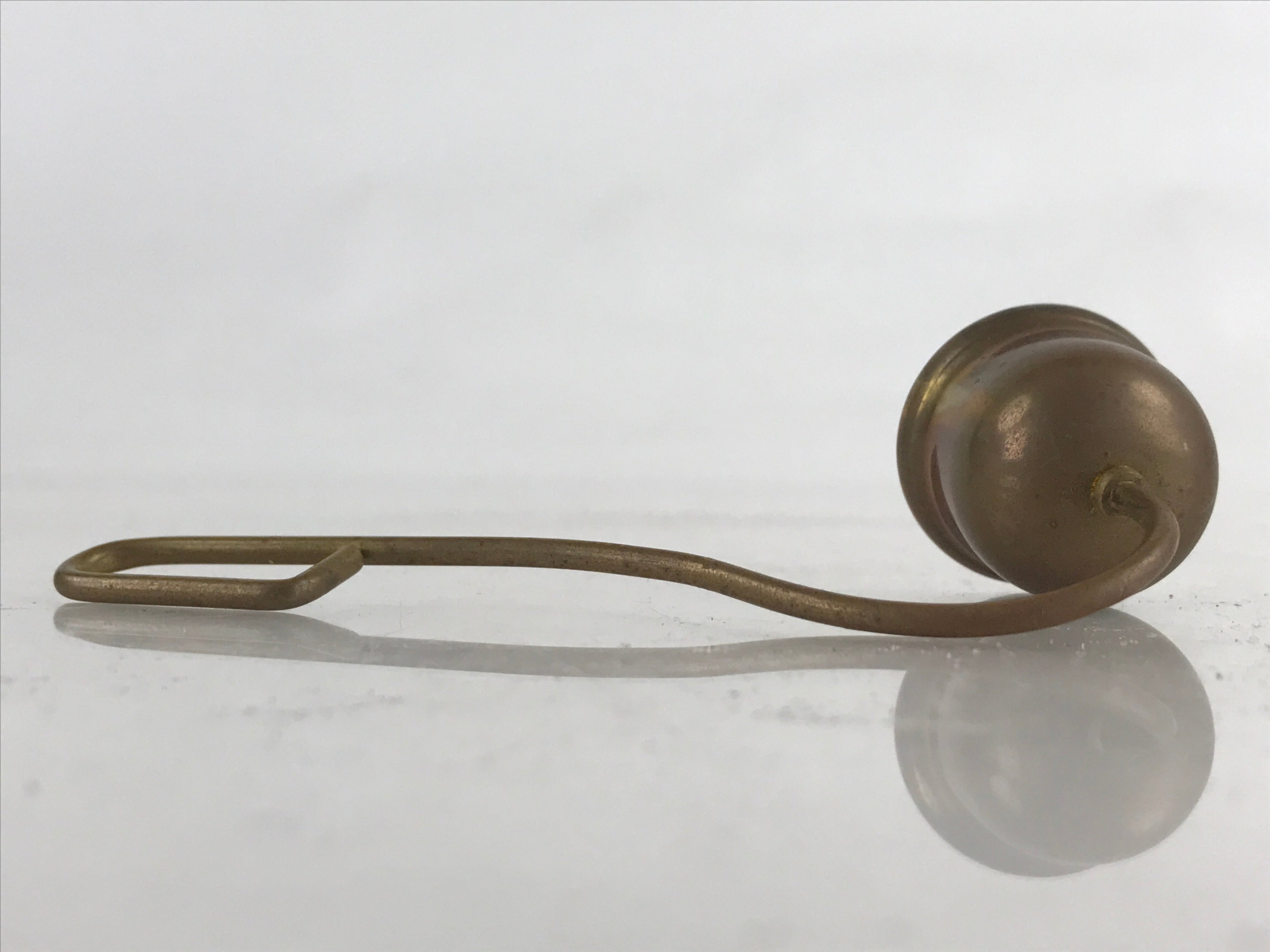 Japanese Buddhist Altar Fitting Candle Snuffer Vtg Metal Butsudan Butsugu BU895