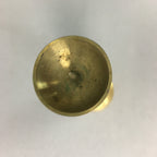 Japanese Buddhist Altar Fitting Candle Stand Vtg Brass Shokudai Butsudan BU105