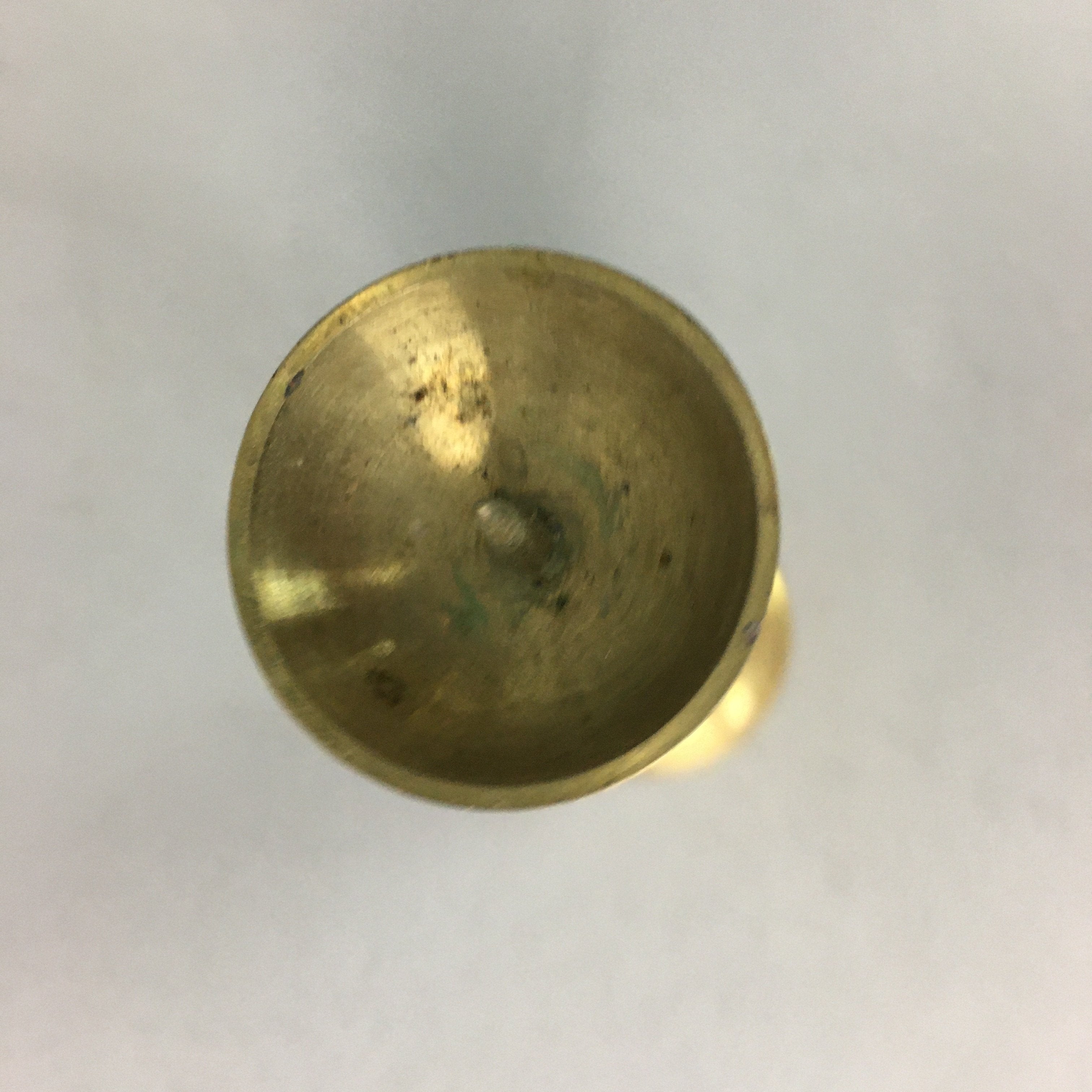 Japanese Buddhist Altar Fitting Candle Stand Vtg Brass Shokudai Butsudan BU105
