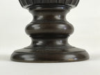 Japanese Buddhist Altar Fitting Candle Stand Vtg Copper Shokudai Butsudan BU912