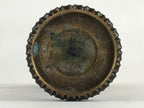 Japanese Buddhist Altar Fitting Candle Stand Vtg Copper Shokudai Butsudan BU912